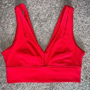 Alo Red Longline Bra